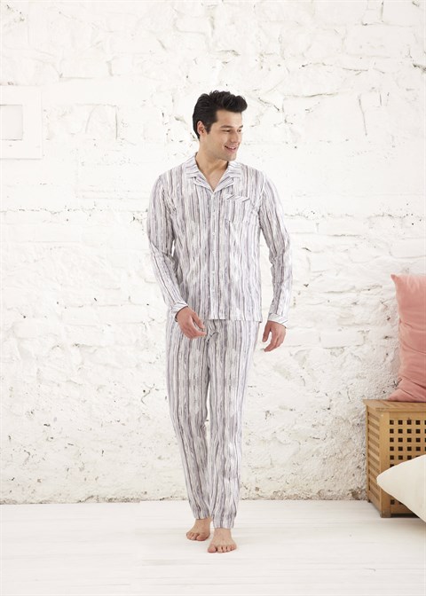 Erkek Penye Modal Pijama Takımı - 10614