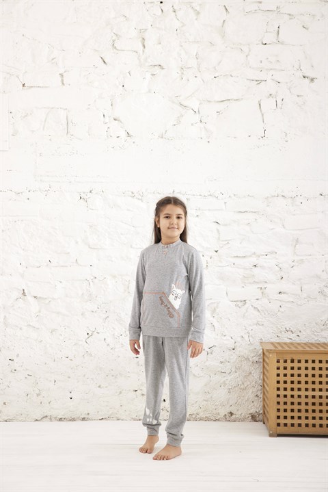 Kız Çocuk Termalı Pijama - 10468