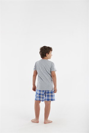 Erkek Çocuk Şort Pijama Takımı - 13107