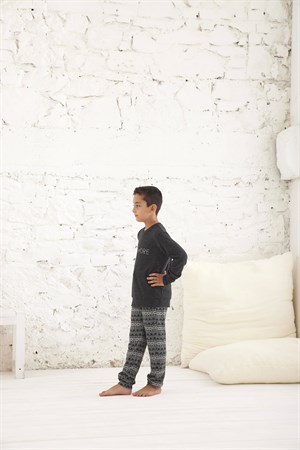 Erkek Çocuk Termal Pijama - 10457