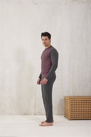 Erkek Termalı Pijama Takımı - 10267