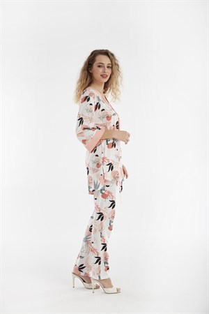 Kadın Modal 3'lü Pijama Takımı - 25016