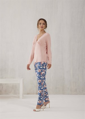 Kadın Penye Modal Pijama Takımı - 10456