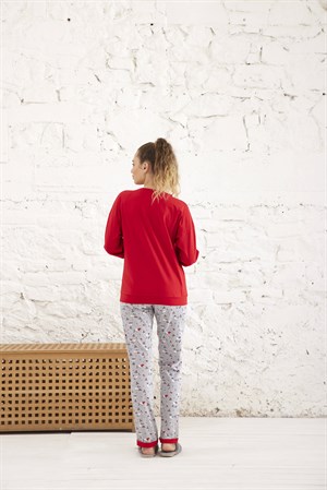 Kadın Penye Pijama Takımı - 10567