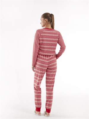 Kadın Pijama Tulum - 10220