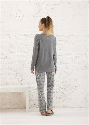 Kadın Termalı Pijama Takımı - 10463