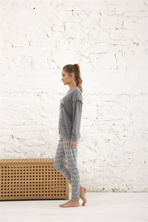Kadın Termalı Pijama Takımı - 10465