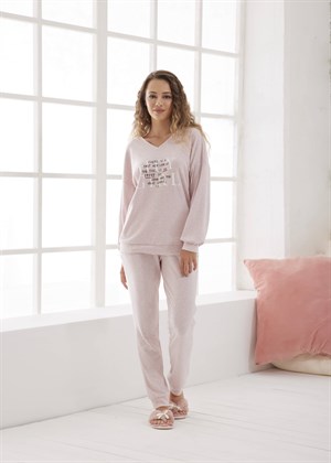 Kadın Termalı Pijama Takımı - 10470