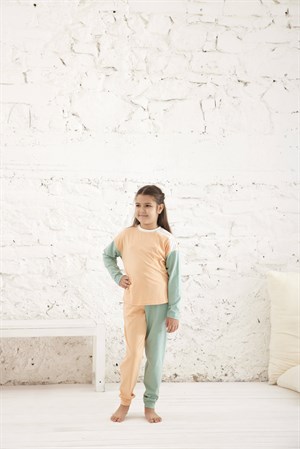 Kız Çocuk Penye Pijama Takımı - 10511